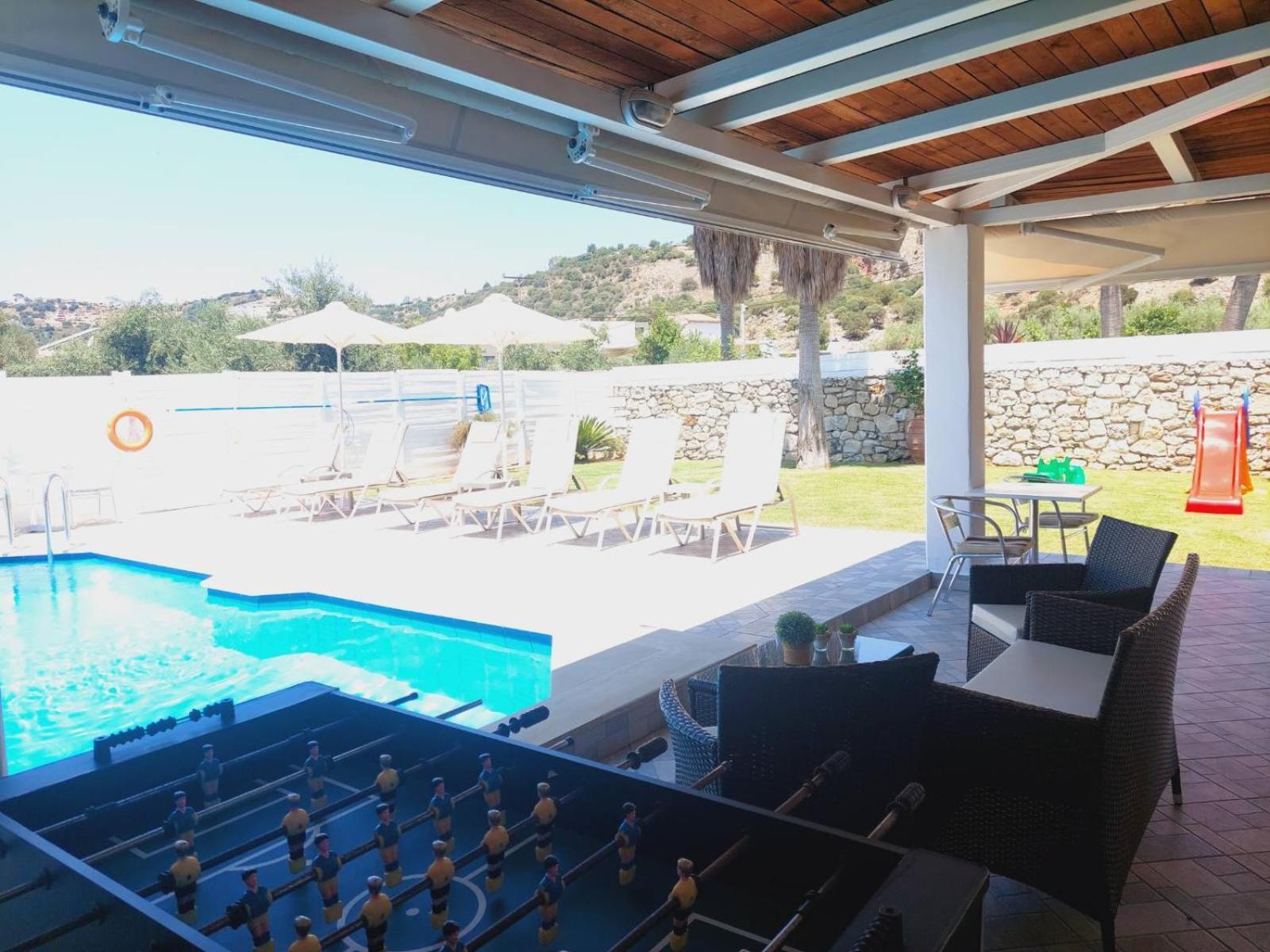 Villa Campos- Less Than 5-Min Walk To Kalivaki Beach Georgioupoli Bagian luar foto